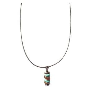 Sterling silver necklace with SS pendant